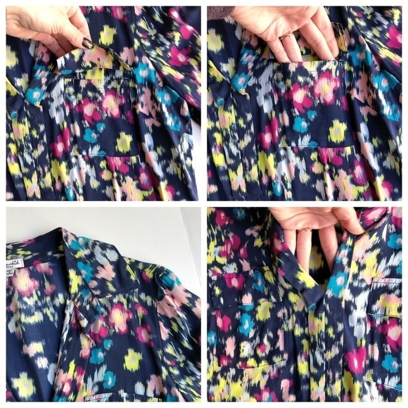 Splendid Floral Ikat Print Top - Picture 7 of 9